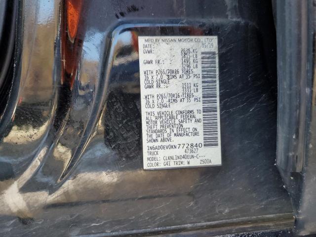 Photo 11 VIN: 1N6AD0EV0KN772840 - NISSAN FRONTIER S 