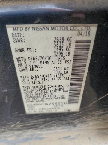 Photo 11 VIN: 1N6AD0EV1JN755558 - NISSAN FRONTIER S 