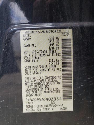 Photo 11 VIN: 1N6AD0EV2AC402354 - NISSAN FRONTIER C 