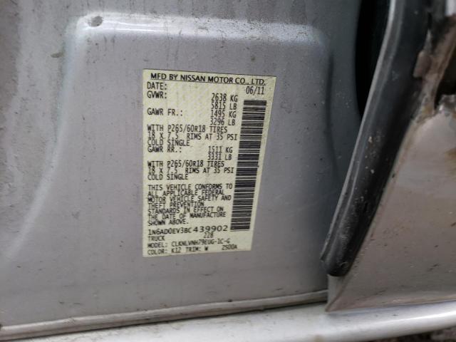 Photo 9 VIN: 1N6AD0EV3BC439902 - NISSAN FRONTIER S 