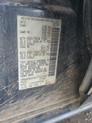 Photo 11 VIN: 1N6AD0EV3JN772197 - NISSAN FRONTIER 