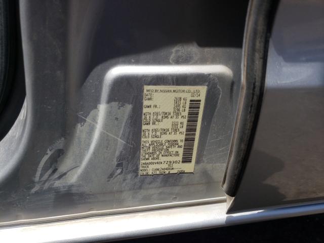 Photo 9 VIN: 1N6AD0EV4EN729302 - NISSAN FRONTIER S 