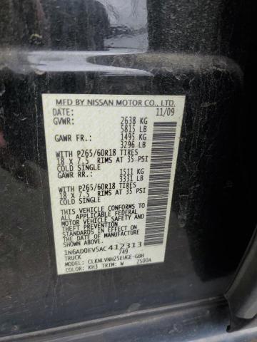 Photo 11 VIN: 1N6AD0EV5AC412313 - NISSAN FRONTIER 