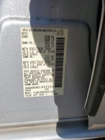 Photo 11 VIN: 1N6AD0EV6CC437241 - NISSAN FRONTIER S 