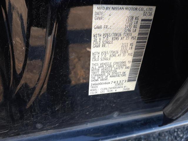 Photo 9 VIN: 1N6AD0EV6GN741373 - NISSAN FRONTIER S 