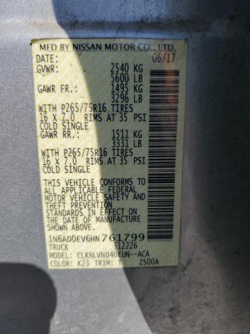 Photo 11 VIN: 1N6AD0EV6HN761799 - NISSAN FRONTIER S 