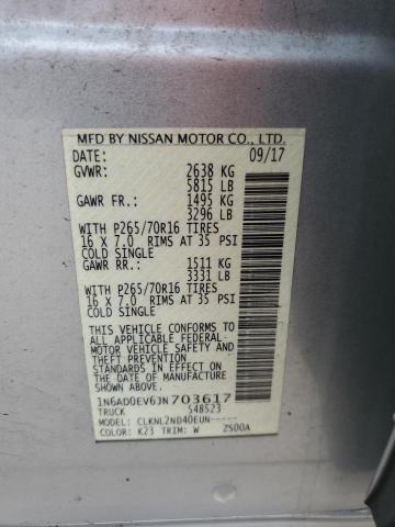 Photo 12 VIN: 1N6AD0EV6JN703617 - NISSAN FRONTIER S 