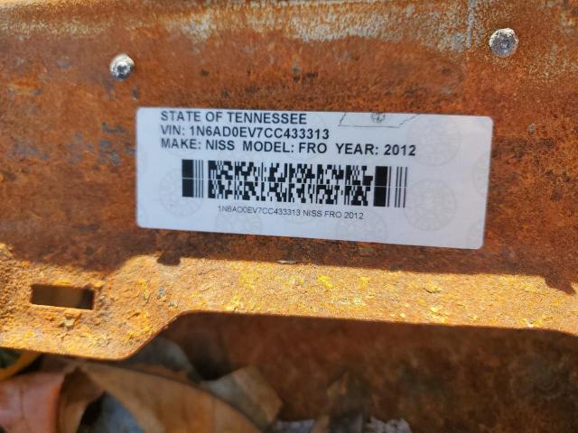 Photo 9 VIN: 1N6AD0EV7CC433313 - NISSAN FRONTIER S 