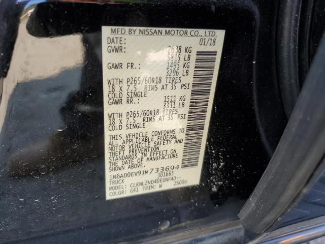 Photo 11 VIN: 1N6AD0EV9JN733694 - NISSAN FRONTIER S 