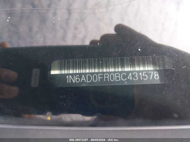 Photo 8 VIN: 1N6AD0FR0BC431578 - NISSAN FRONTIER 