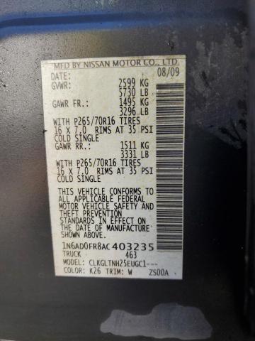 Photo 11 VIN: 1N6AD0FR8AC403235 - NISSAN FRONTIER C 