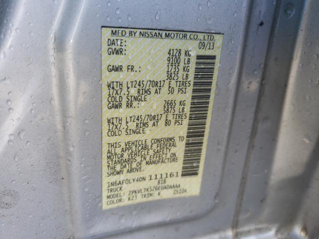 Photo 9 VIN: 1N6AF0LY4DN111161 - NISSAN NV 2500 