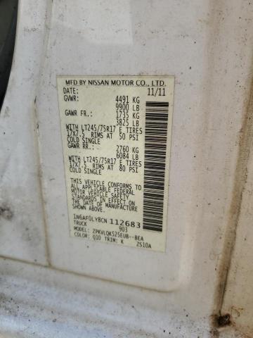 Photo 9 VIN: 1N6AF0LY8CN112683 - NISSAN NV 2500 