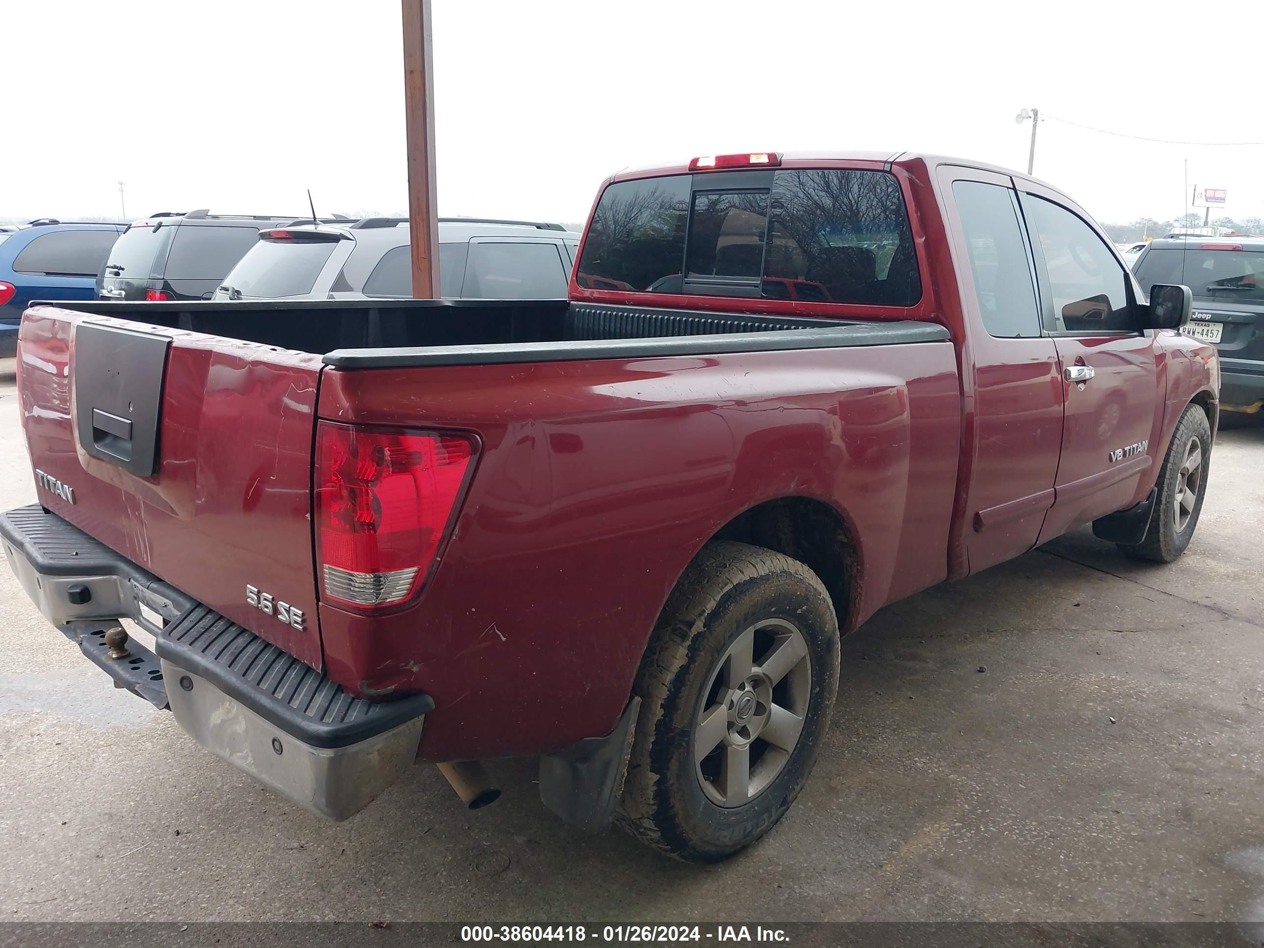 Photo 3 VIN: 1N6BA06A27N214892 - NISSAN TITAN 