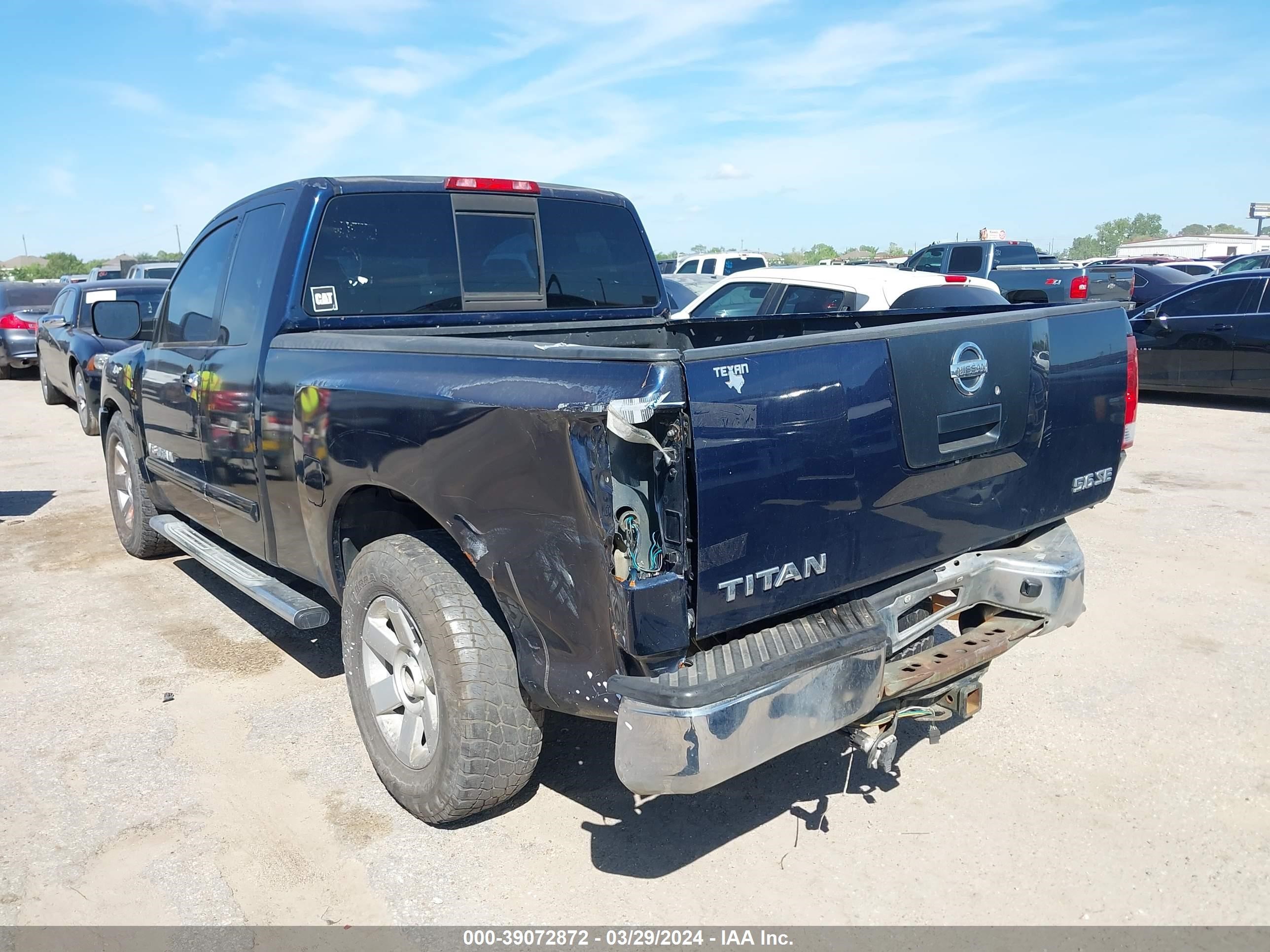 Photo 2 VIN: 1N6BA06A37N210625 - NISSAN TITAN 