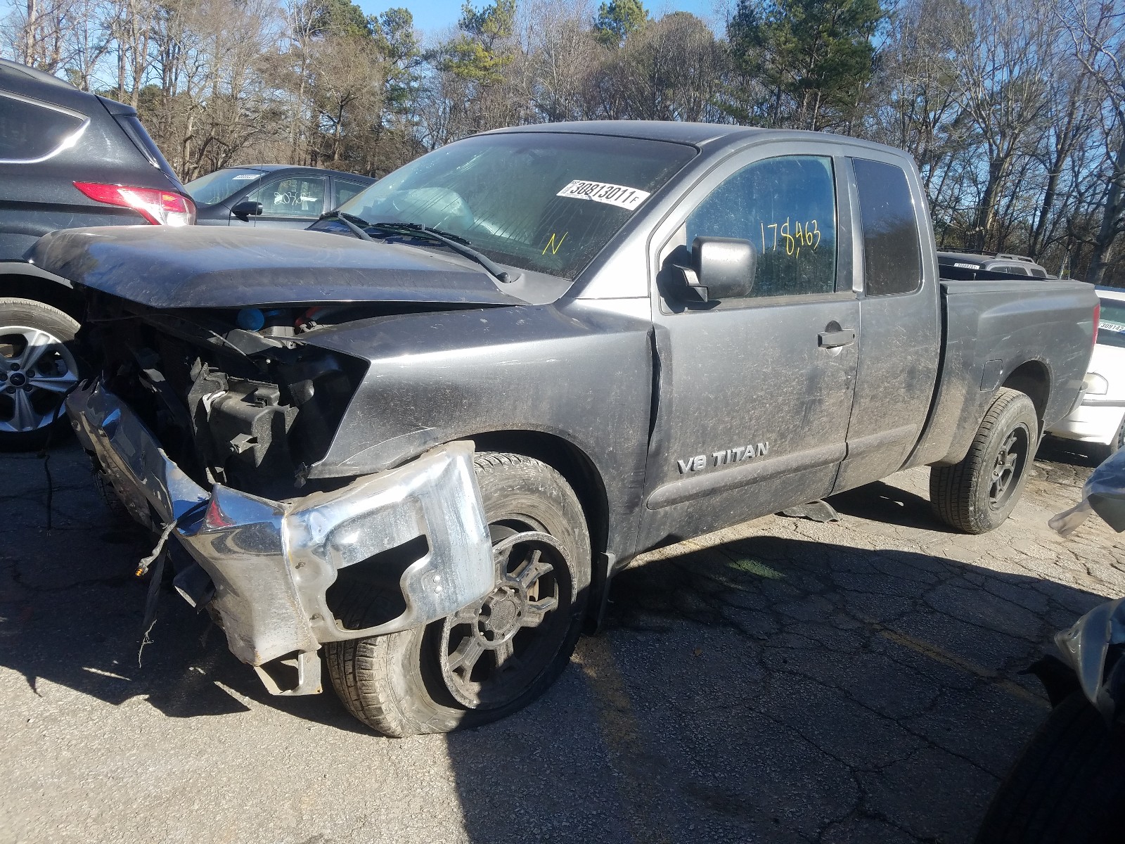 Photo 1 VIN: 1N6BA06AX8N302199 - NISSAN TITAN XE 