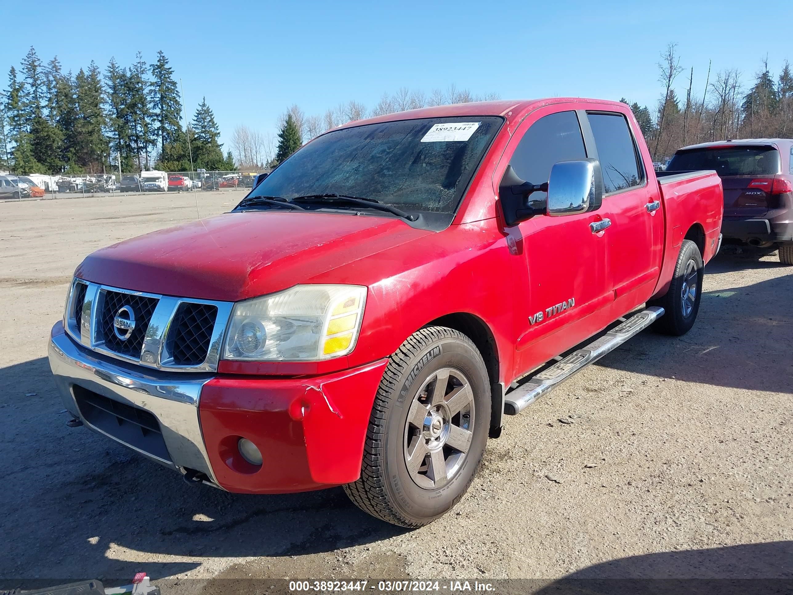 Photo 1 VIN: 1N6BA07A77N206429 - NISSAN TITAN 