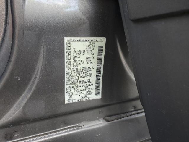 Photo 11 VIN: 1N6BA07A86N502560 - NISSAN TITAN XE 