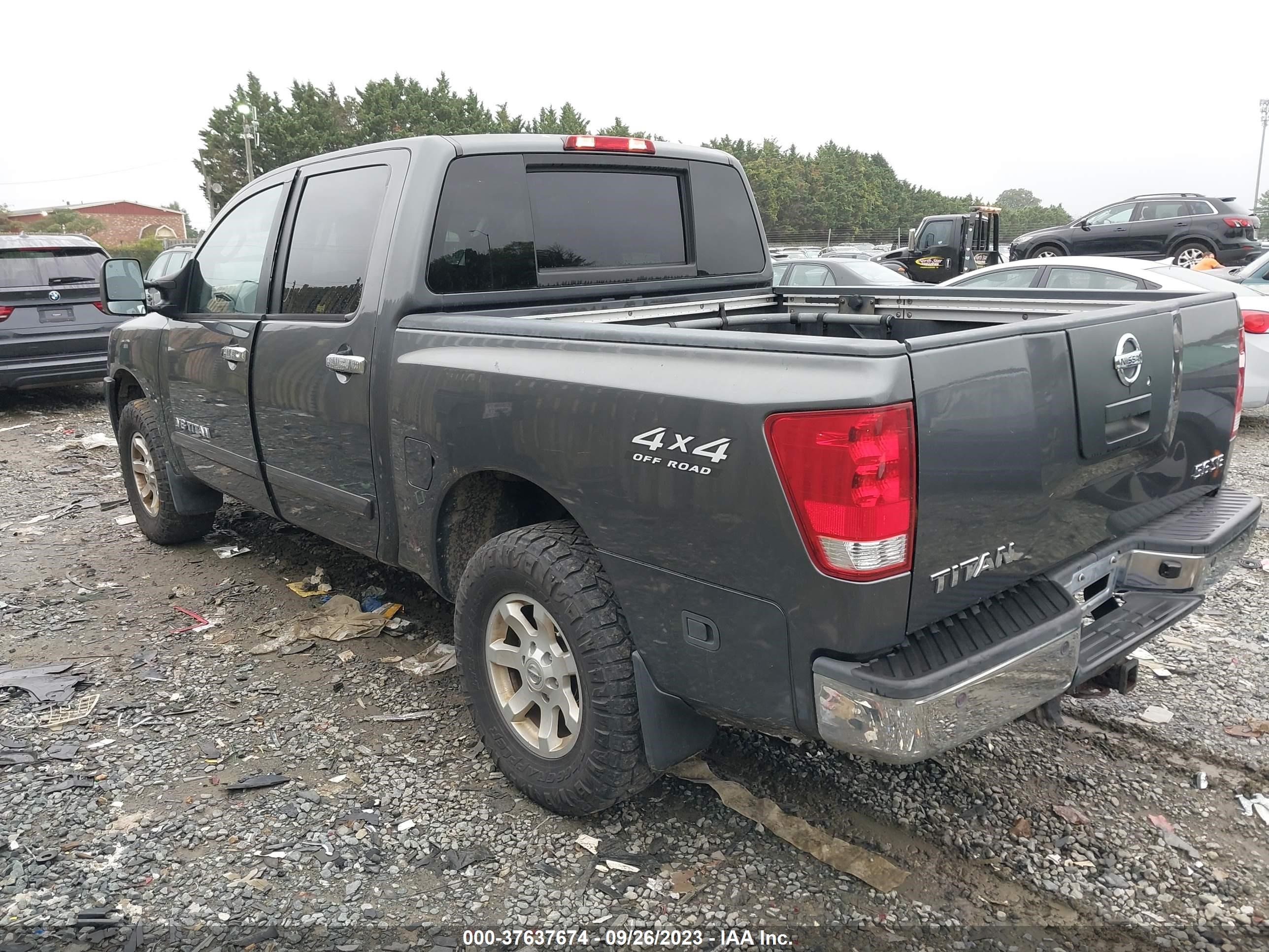 Photo 2 VIN: 1N6BA07B57N237204 - NISSAN TITAN 