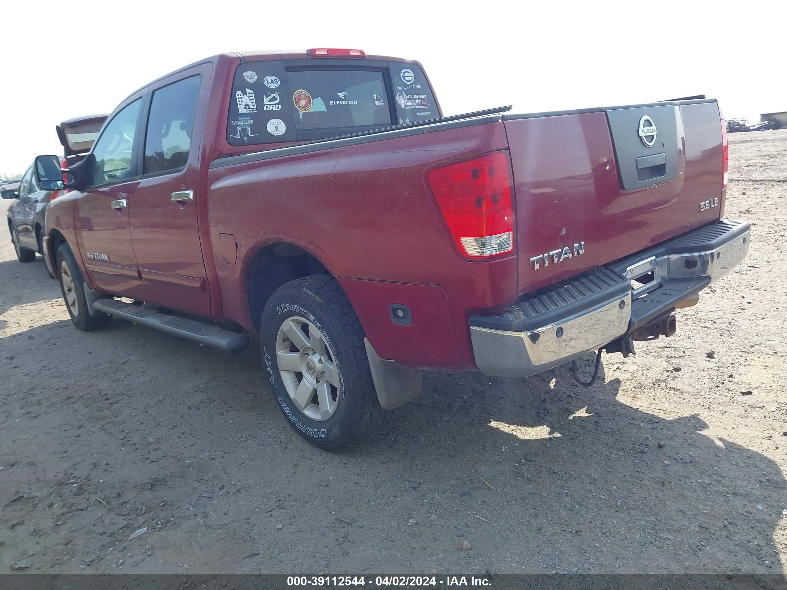 Photo 2 VIN: 1N6BA07BX6N503976 - NISSAN TITAN 