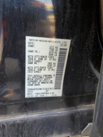 Photo 11 VIN: 1N6BA07D19N316583 - NISSAN TITAN 