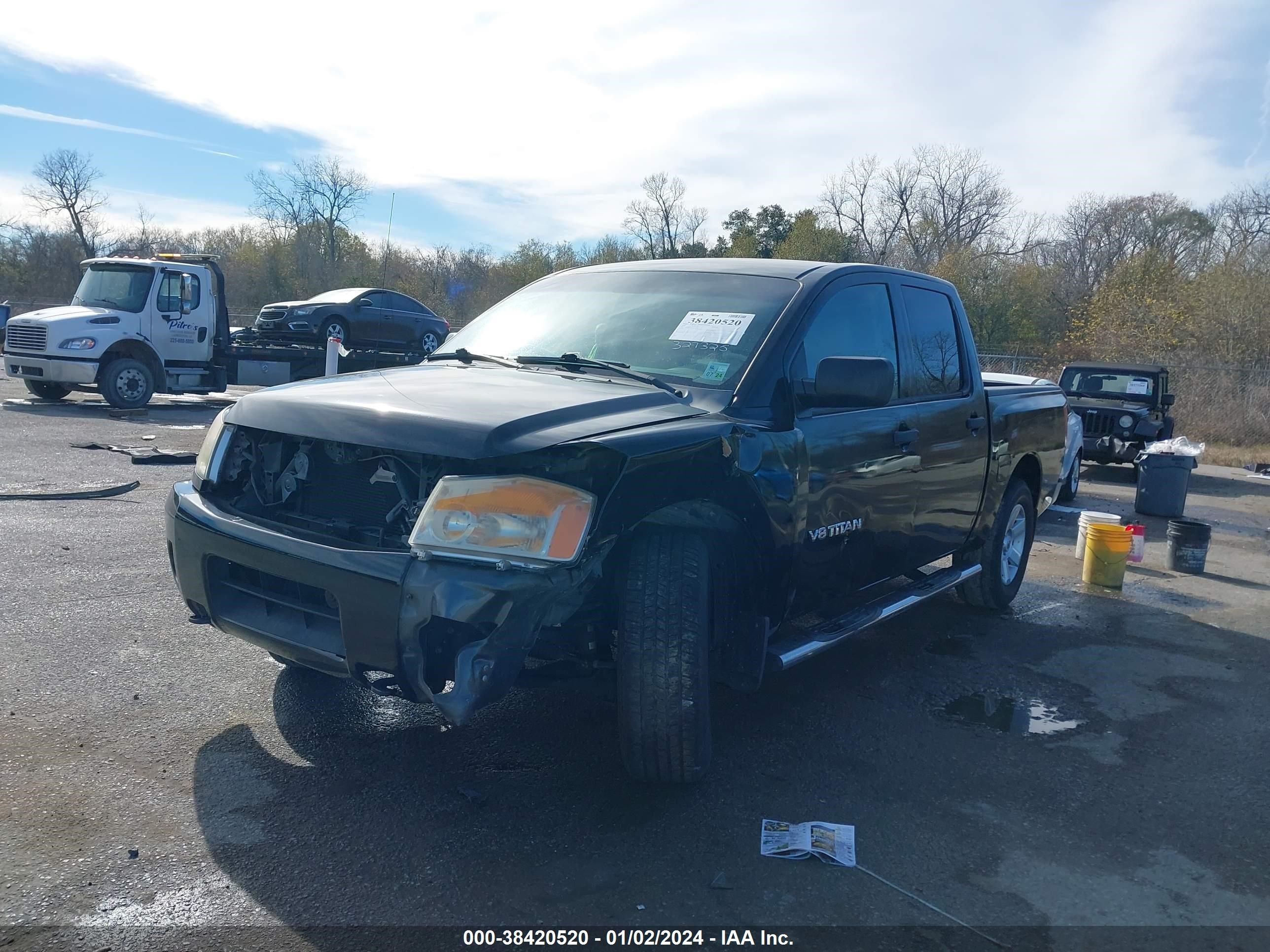 Photo 1 VIN: 1N6BA07D38N327325 - NISSAN TITAN 