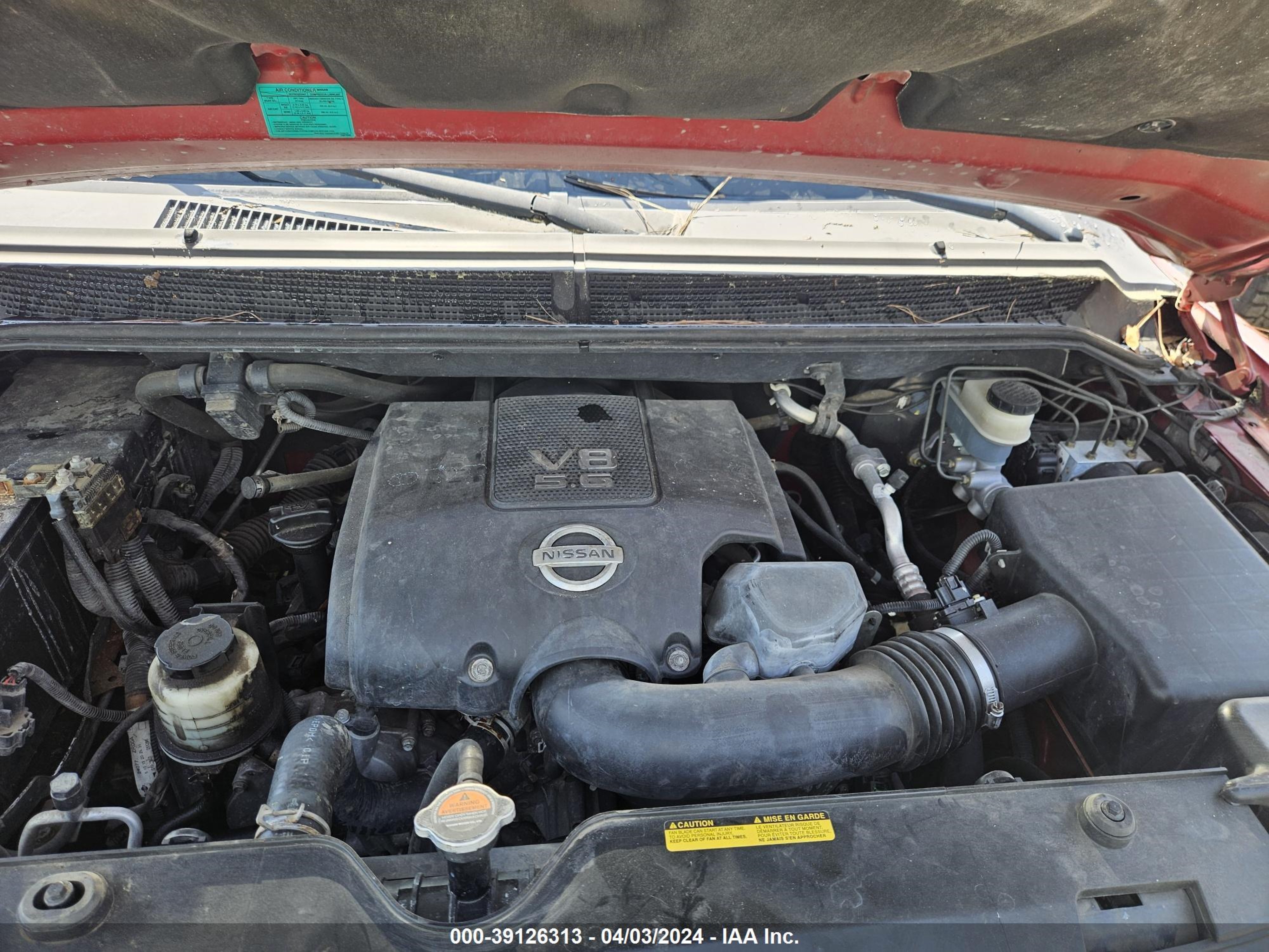 Photo 9 VIN: 1N6BA07D48N313272 - NISSAN TITAN 