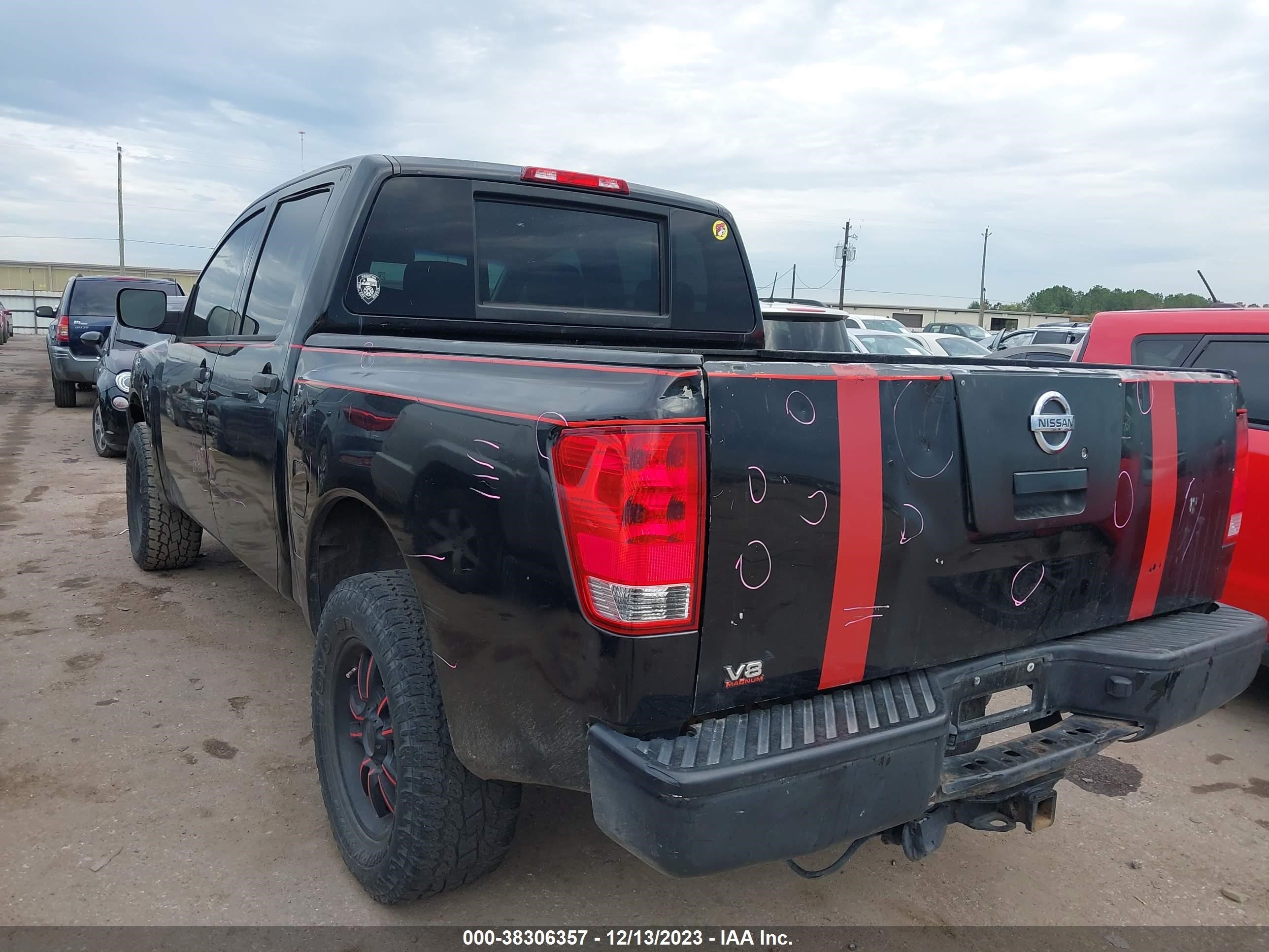 Photo 2 VIN: 1N6BA07D68N346306 - NISSAN TITAN 