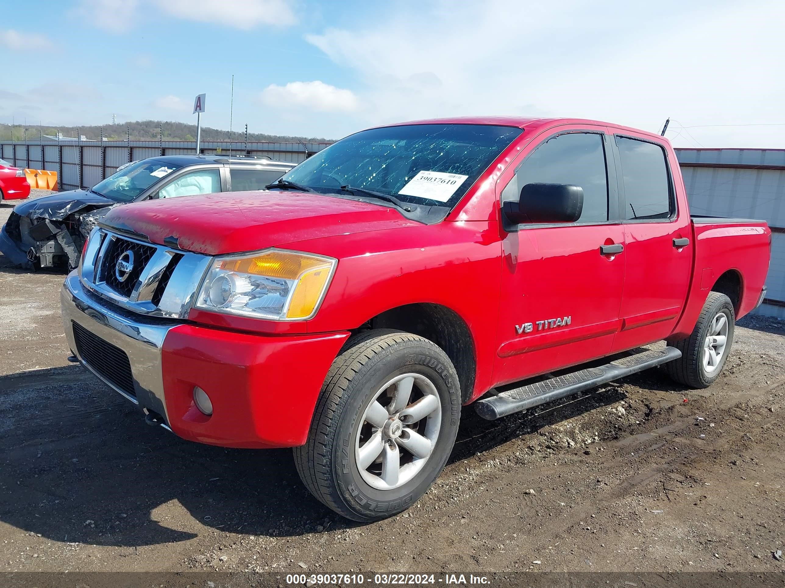 Photo 1 VIN: 1N6BA0EC0BN308880 - NISSAN TITAN 