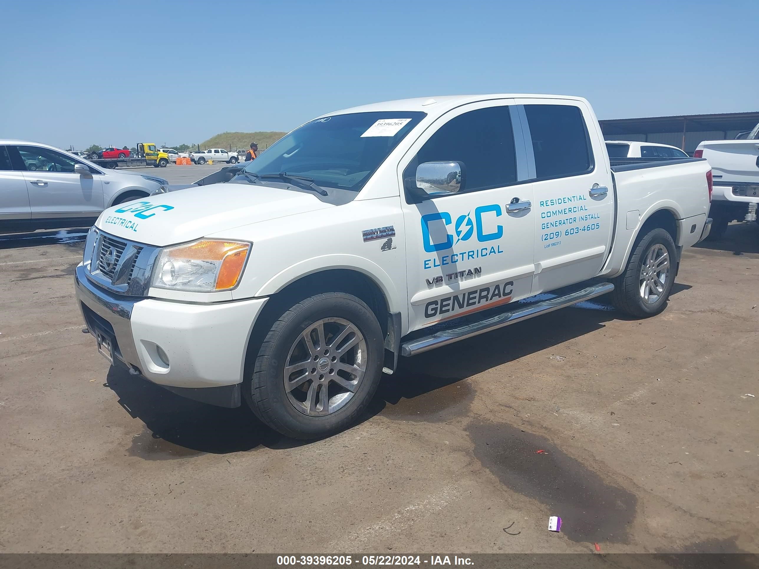 Photo 1 VIN: 1N6BA0EC1DN302704 - NISSAN TITAN 