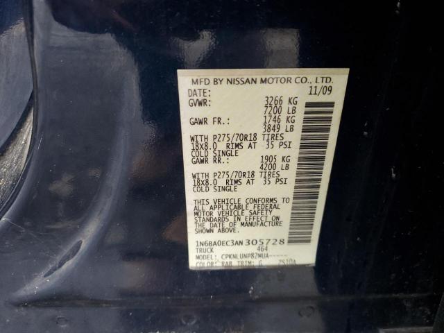 Photo 11 VIN: 1N6BA0EC3AN305728 - NISSAN TITAN XE 