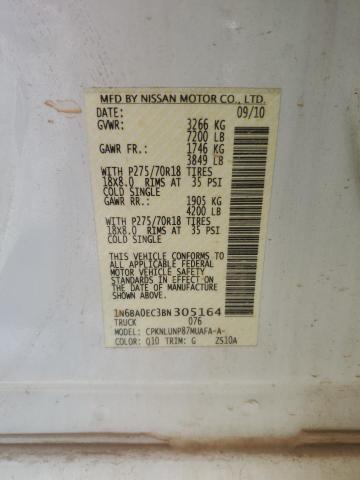 Photo 11 VIN: 1N6BA0EC3BN305164 - NISSAN TITAN S 