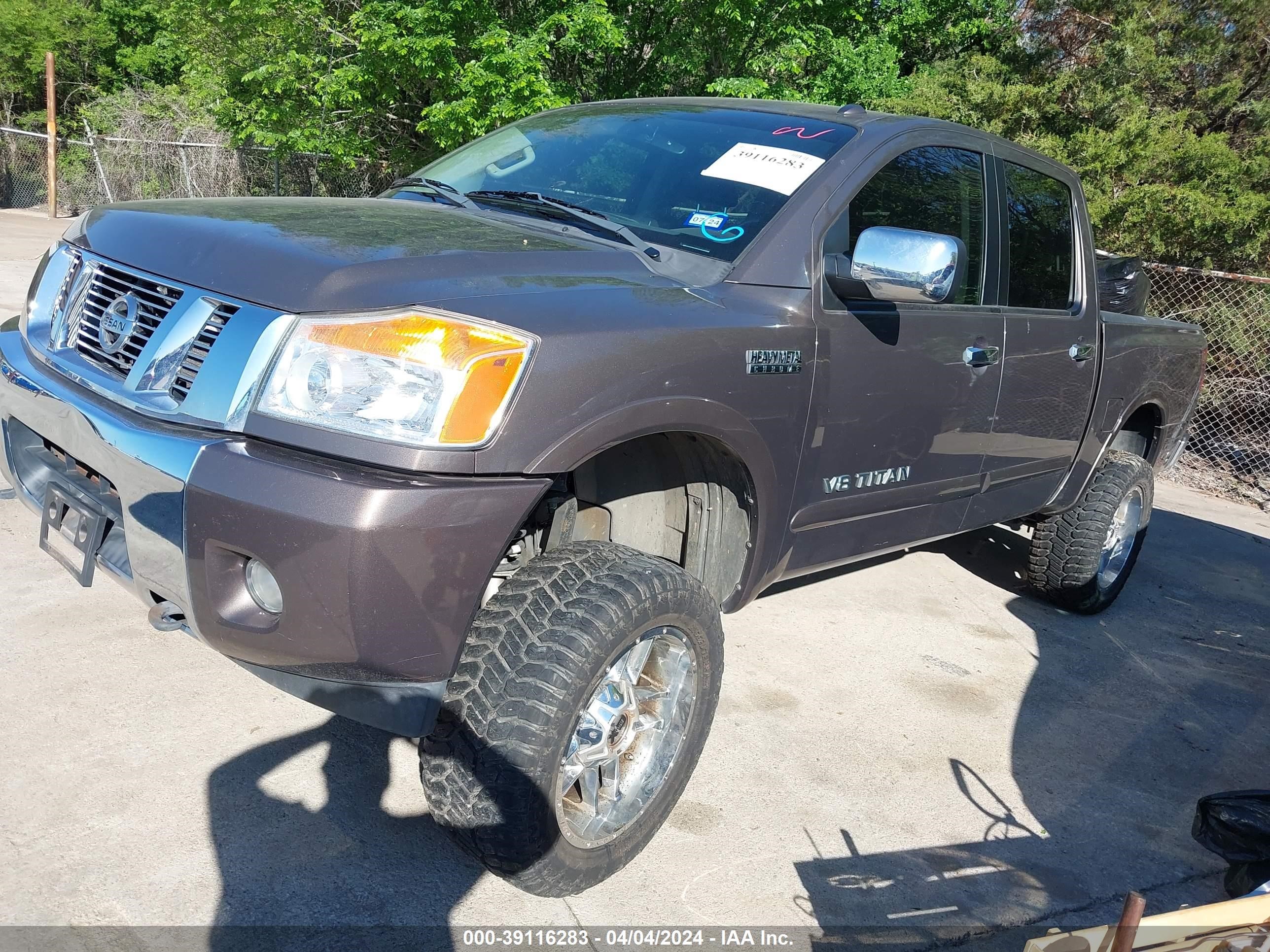 Photo 1 VIN: 1N6BA0EC4EN505720 - NISSAN TITAN 