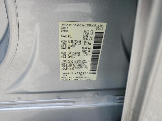 Photo 11 VIN: 1N6BA0ED2EN510178 - NISSAN TITAN 