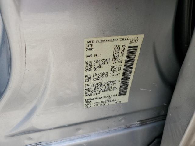 Photo 11 VIN: 1N6BA0ED6DN303548 - NISSAN TITAN 