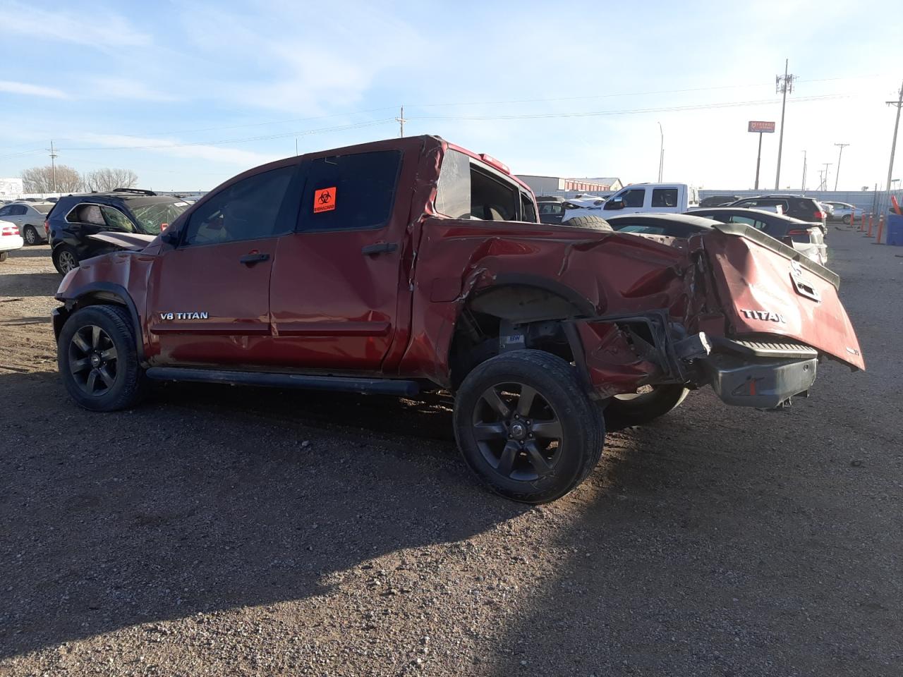 Photo 1 VIN: 1N6BA0ED6FN501081 - NISSAN TITAN 