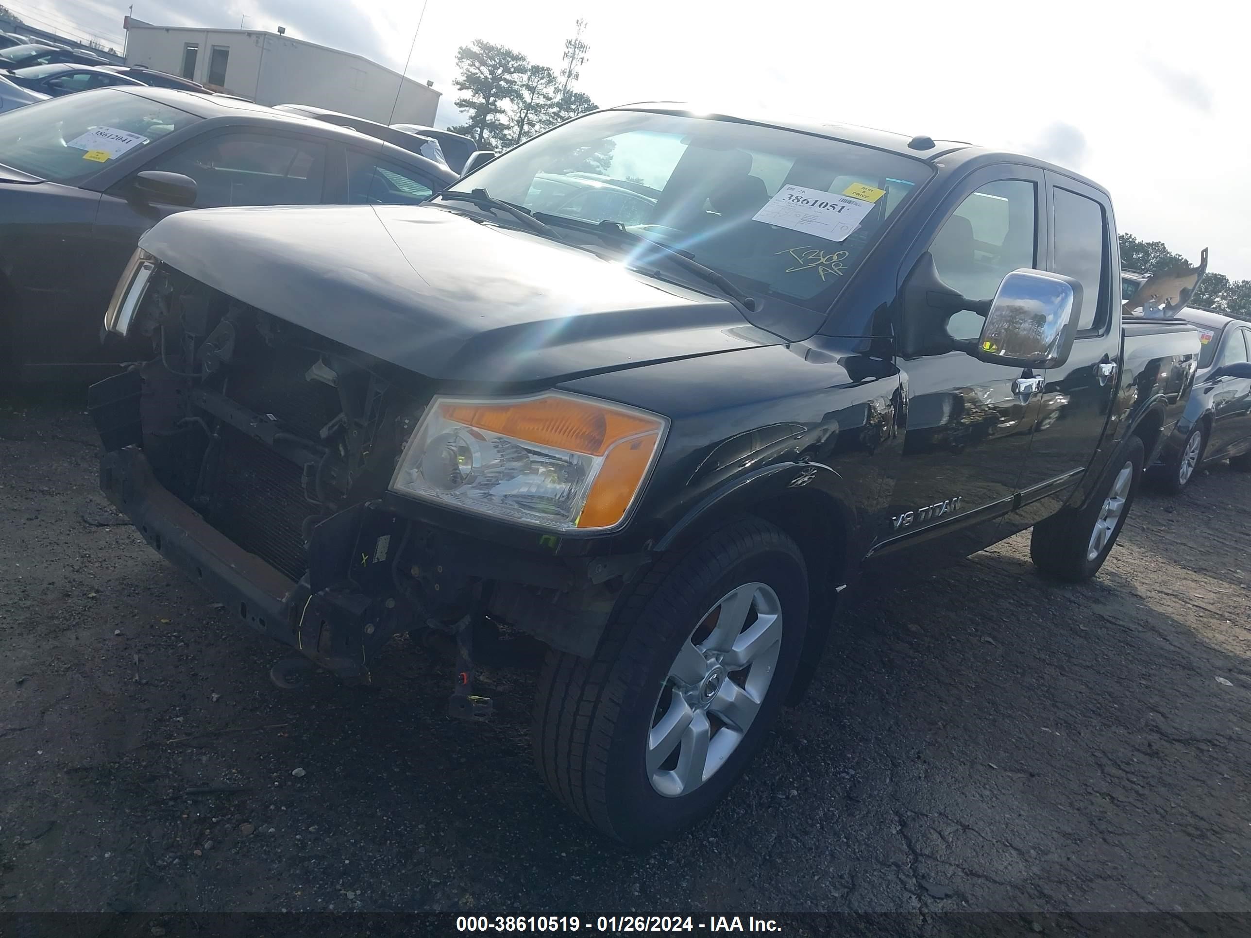 Photo 1 VIN: 1N6BA0EDXAN321739 - NISSAN TITAN 