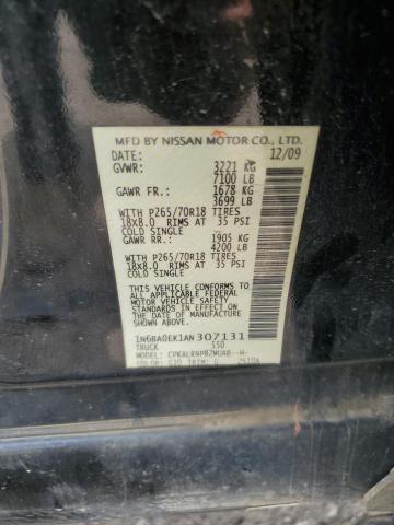 Photo 11 VIN: 1N6BA0EK1AN307131 - NISSAN TITAN XE 