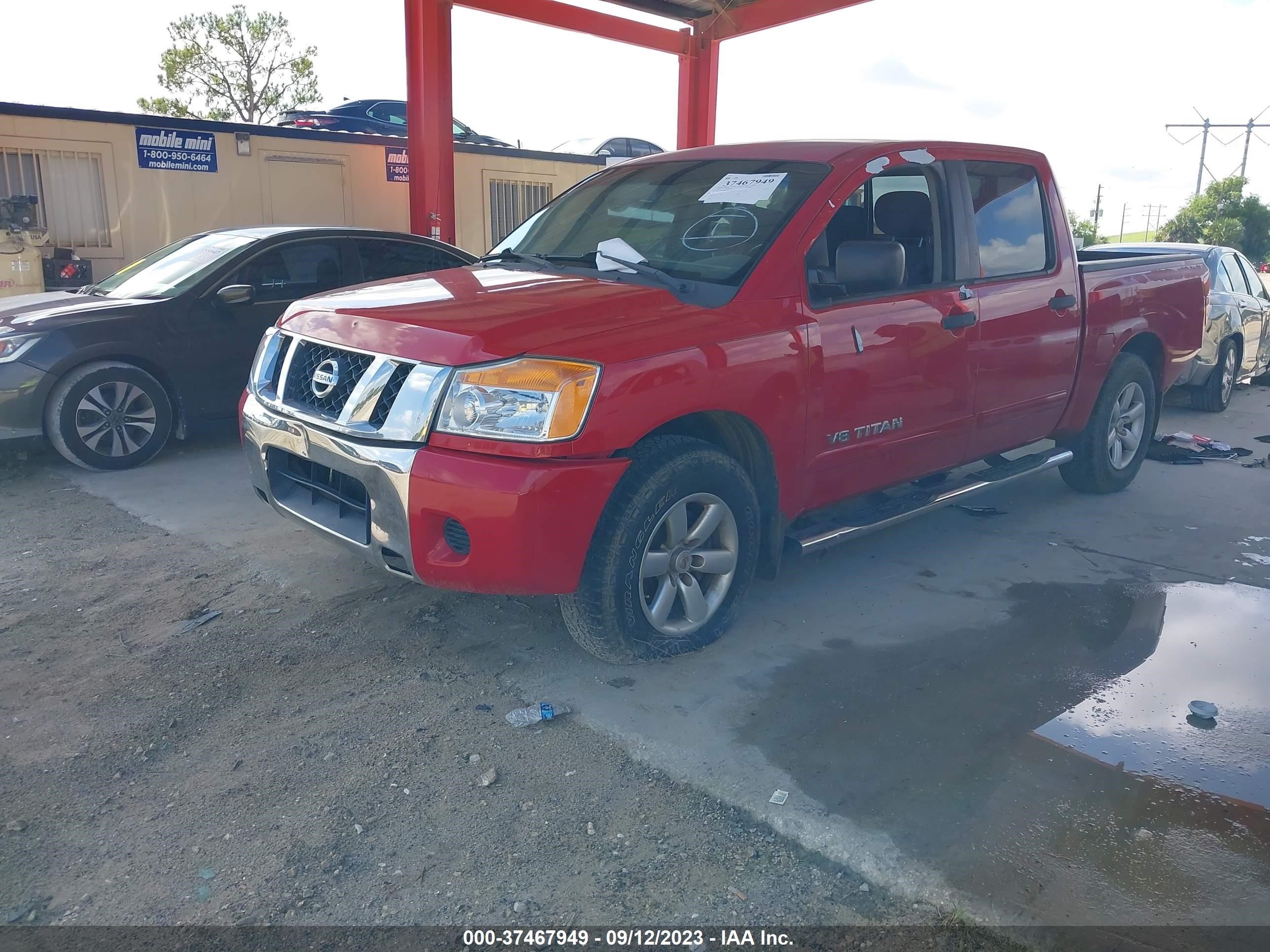 Photo 1 VIN: 1N6BA0EK8AN303318 - NISSAN TITAN 