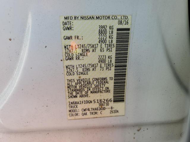 Photo 11 VIN: 1N6BA1F10GN516266 - NISSAN TITAN 