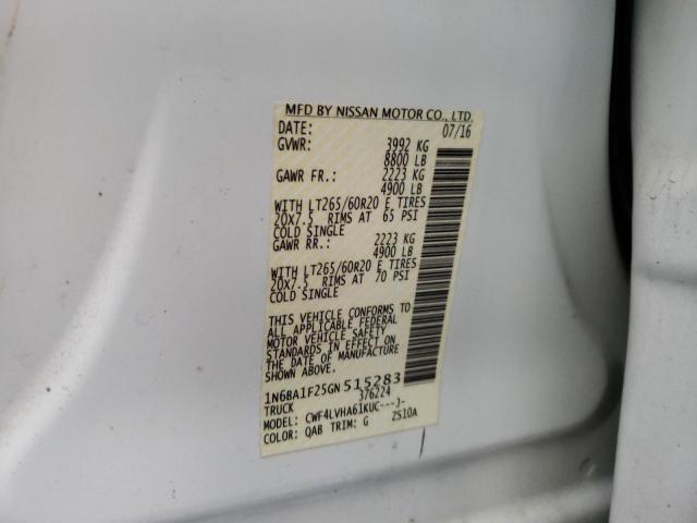 Photo 9 VIN: 1N6BA1F25GN515283 - NISSAN TITAN 