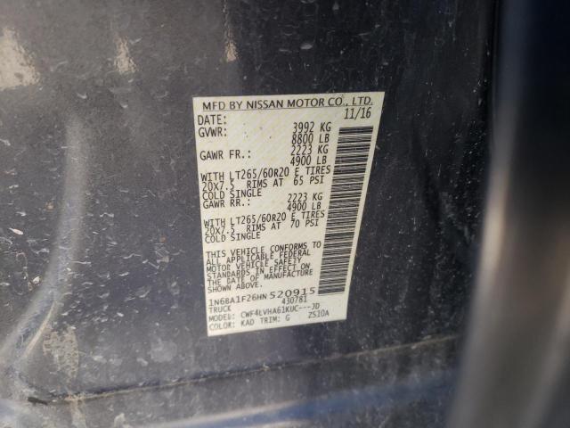 Photo 9 VIN: 1N6BA1F26HN520915 - NISSAN TITAN XD S 