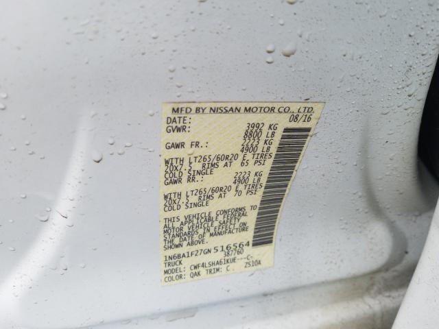 Photo 9 VIN: 1N6BA1F27GN516564 - NISSAN TITAN XD S 