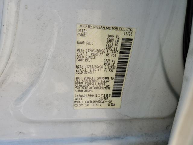 Photo 11 VIN: 1N6BA1F29HN517183 - NISSAN TITAN 