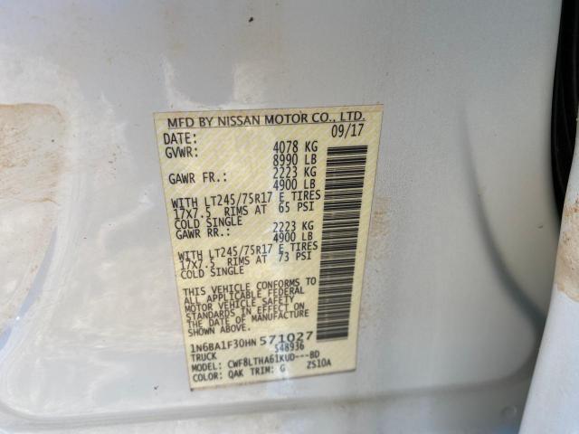 Photo 9 VIN: 1N6BA1F30HN571027 - NISSAN TITAN 