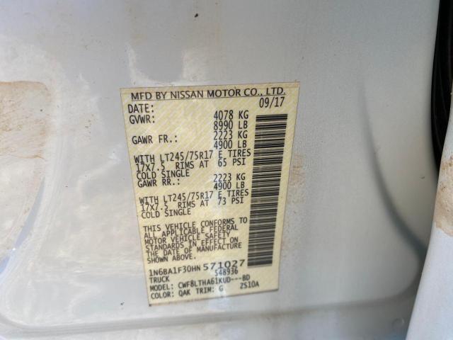 Photo 9 VIN: 1N6BA1F30HN571027 - NISSAN TITAN XD S 