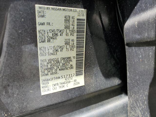 Photo 12 VIN: 1N6BA1F34HN517312 - NISSAN TITAN XD S 