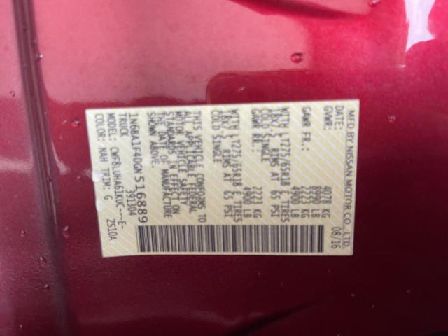 Photo 9 VIN: 1N6BA1F40GN516889 - NISSAN TITAN XD S 