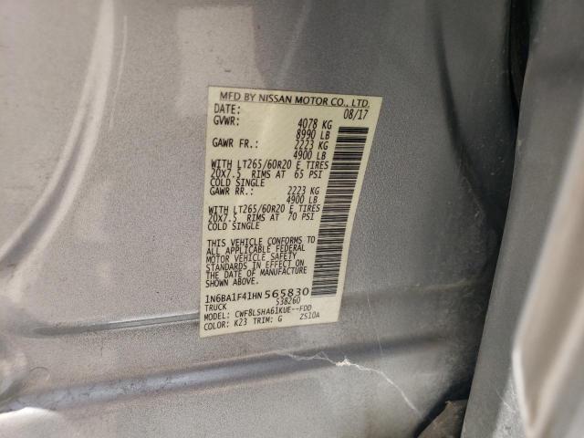 Photo 11 VIN: 1N6BA1F41HN565830 - NISSAN TITAN 