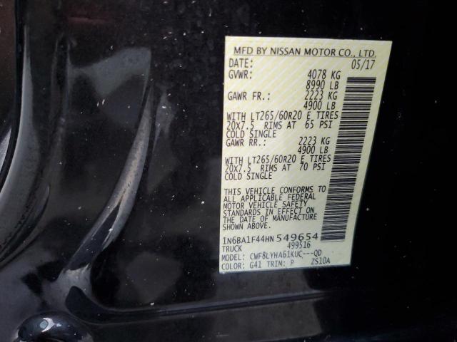 Photo 9 VIN: 1N6BA1F44HN549654 - NISSAN TITAN XD S 